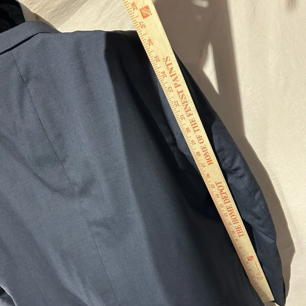 Vintage Chereskin 3-Button Navy Blue Suit Jacket Blazer